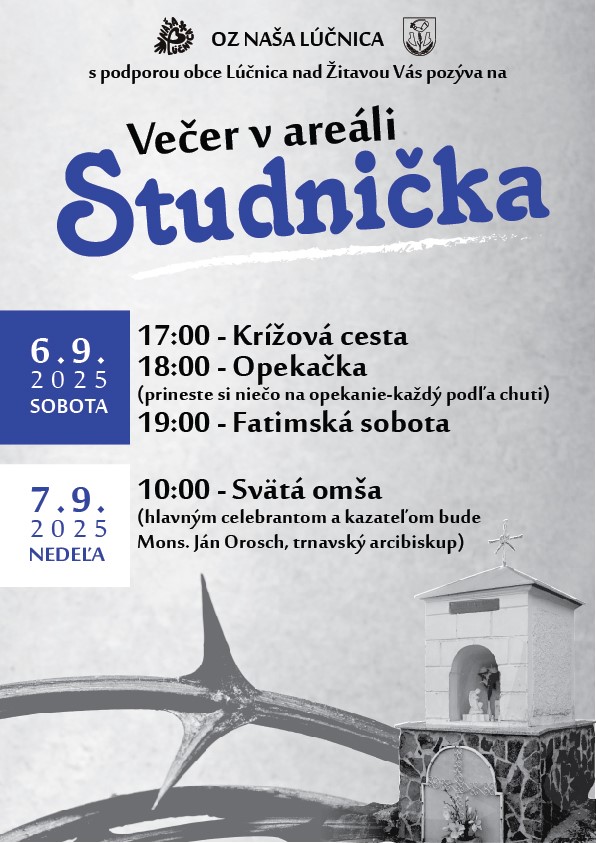 Večer v areáli Studnička