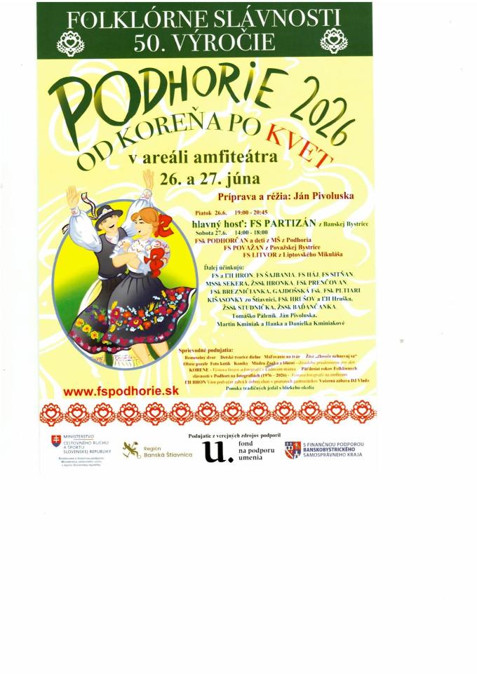 Folklórne slávnosti Podhorie